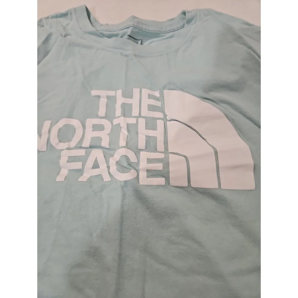 The North Face T-Shirt Mens Large Blue Short Sleeve Crew Neck Tee Shirt NWOT(134